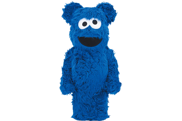 Bearbrick x Sesame Street Cookie Monster Costume Ver. 1000%